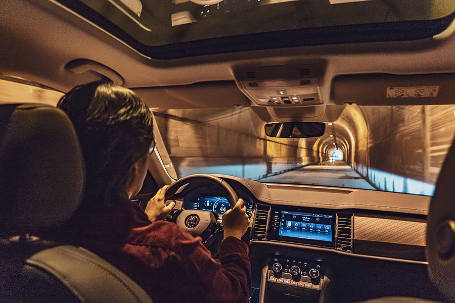 開著Kodiaq,來到台灣高處的一處仙境。