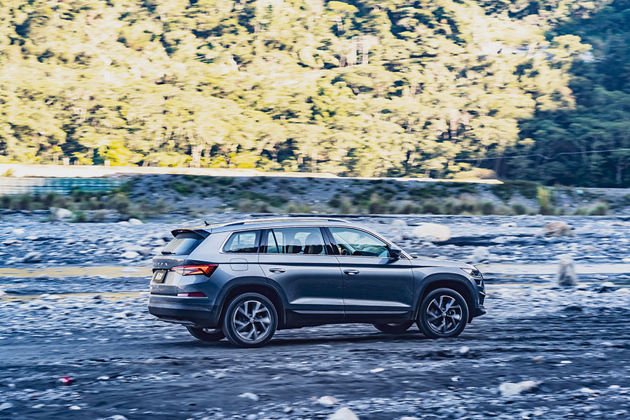 開著Kodiaq,來到台灣高處的一處仙境。