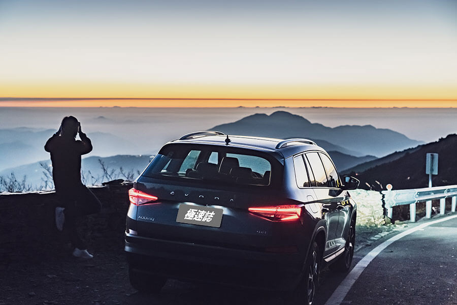 開著Kodiaq,來到台灣高處的一處仙境。