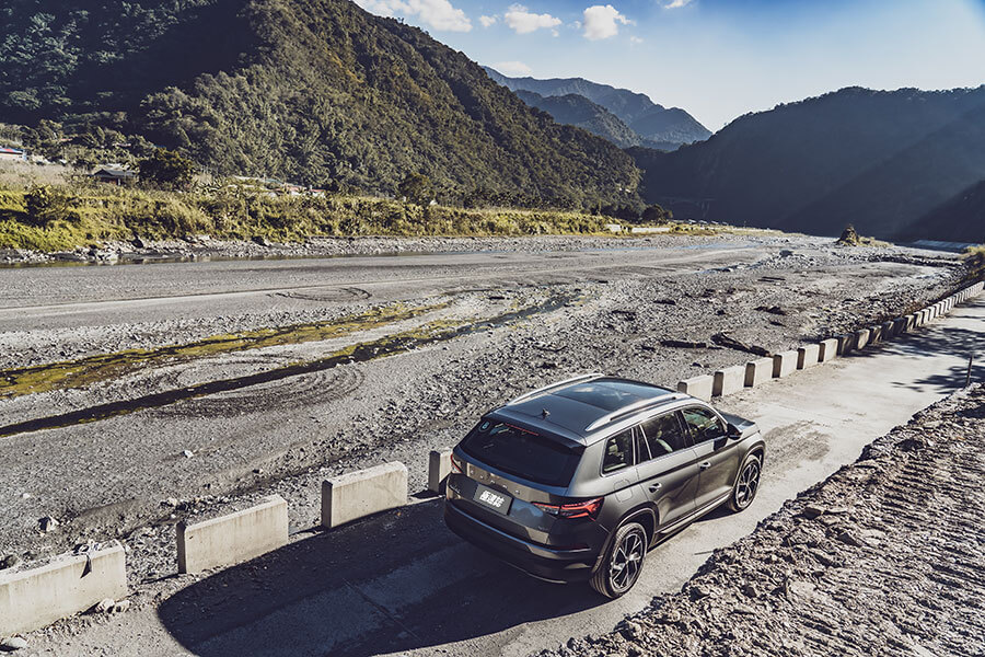 開著Kodiaq,來到台灣高處的一處仙境。