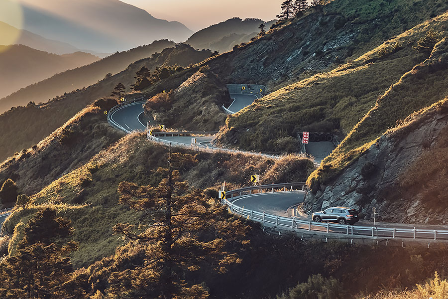 開著Kodiaq,來到台灣高處的一處仙境。