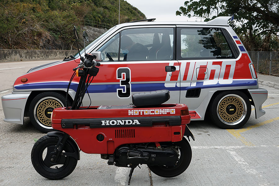 本田City(香港叫Jazz),是日本七、八十年代黃金歲月的見證,其中Turbo II型號(外號鬥牛犬)更是很瘋狂的設計。